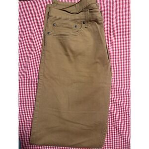 Levi Strauss Co 505 Mens Tan Khaki Straight Fit Jeans W36 L34